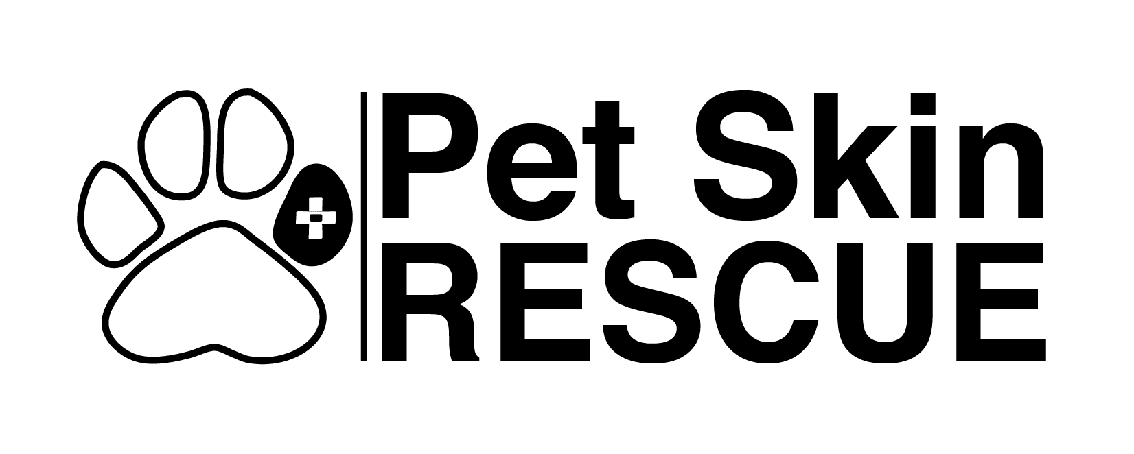 Pet skin rescue logo